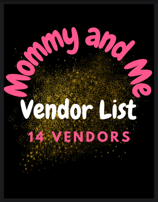 Mommy & Me Vendor Boutique List