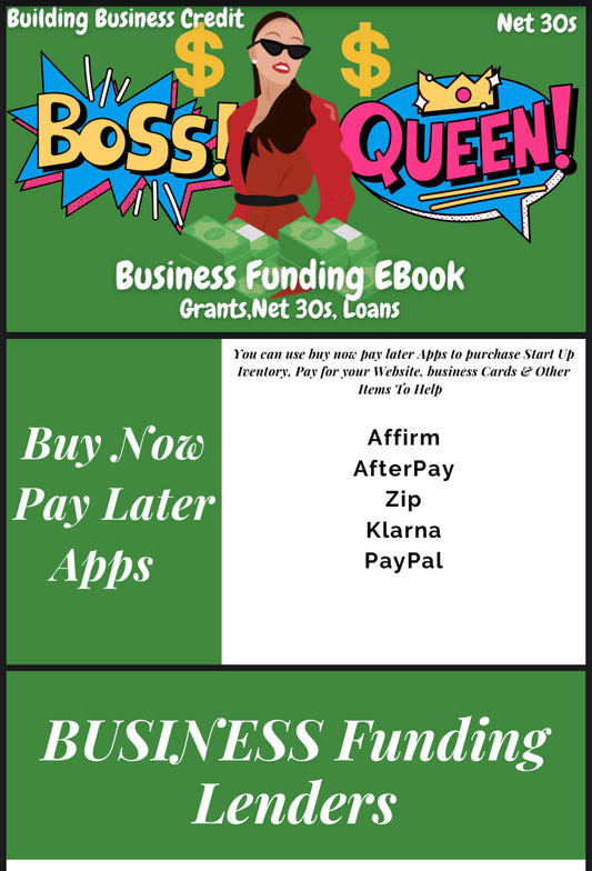 Business Funding E-Book