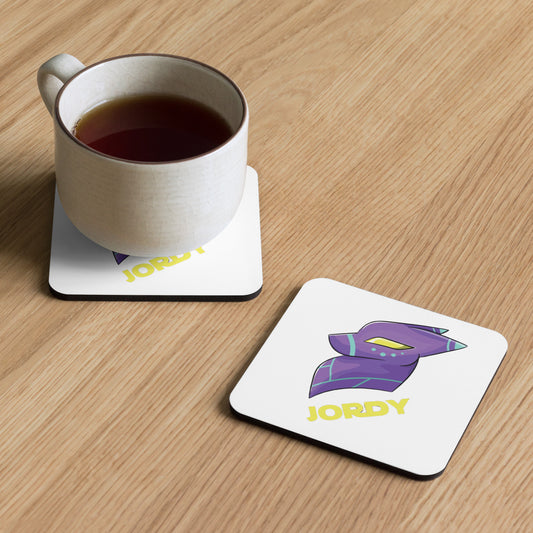 Jordy Cork-back coaster