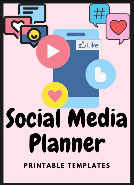 Social Media Agenda Planner E-Book