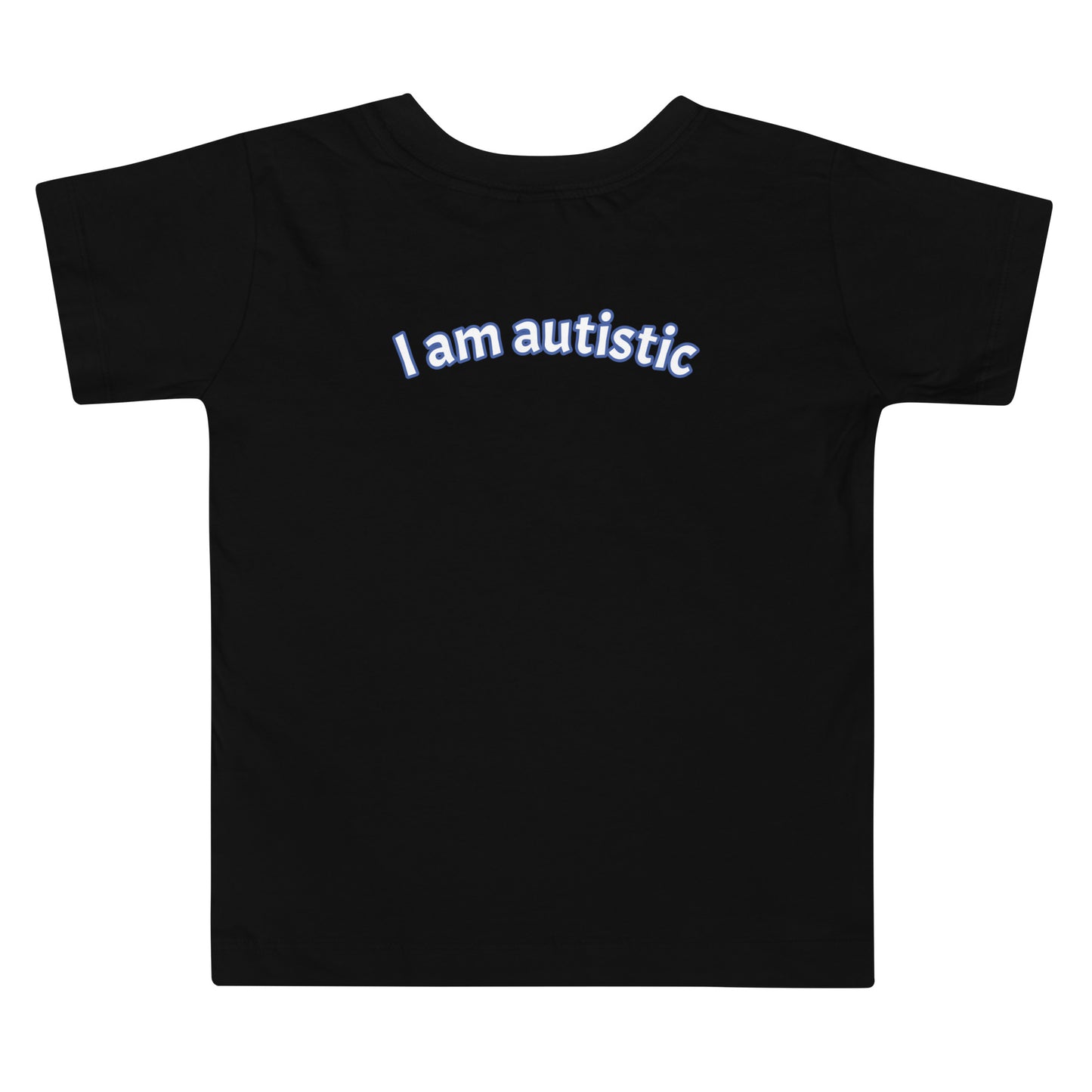 "I am autistic" Jordy Toddler Short Sleeve Tee