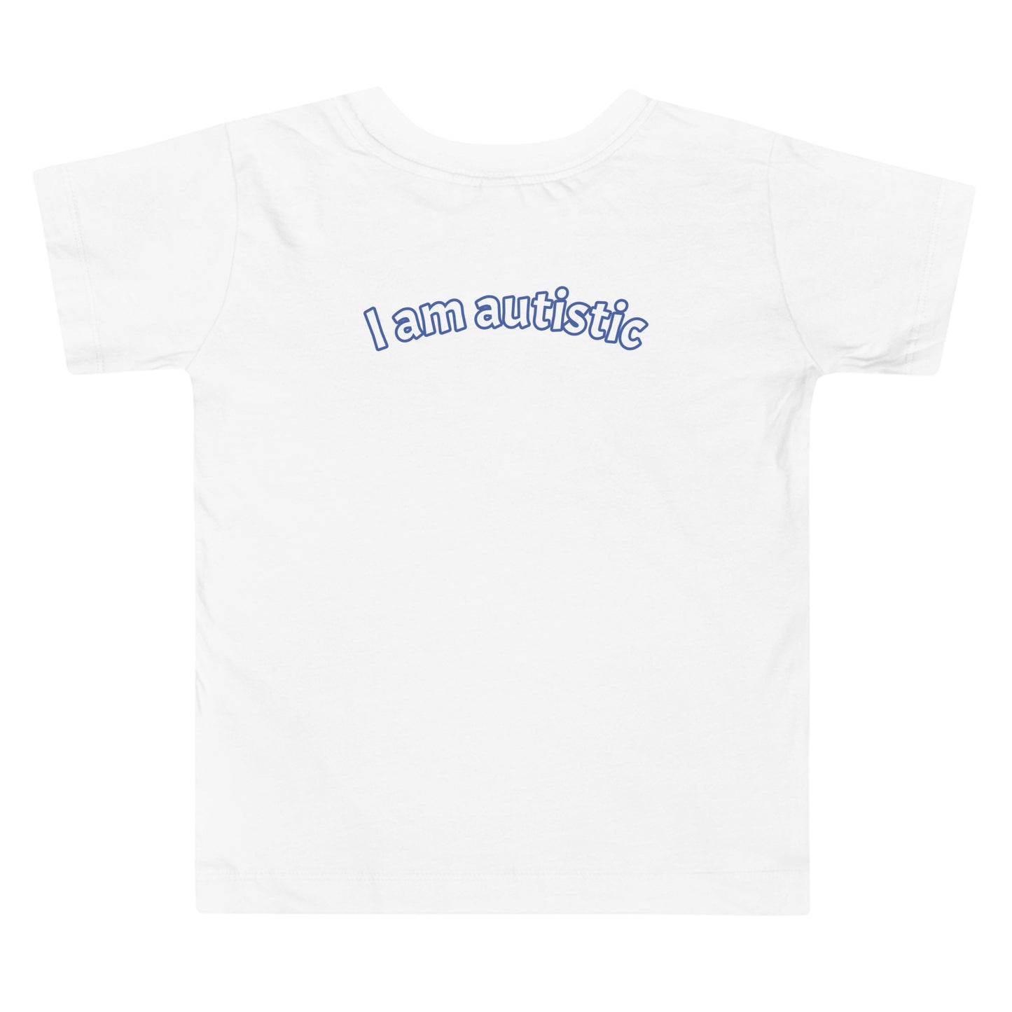 "I am autistic" Jordy Toddler Short Sleeve Tee